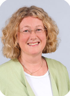 Christiane Rüb-Hossain in der Praxis Meilinger  
