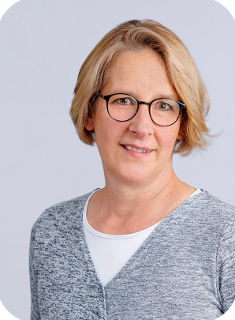 Karin Thiele-Lucas in der Praxis Meilinger  